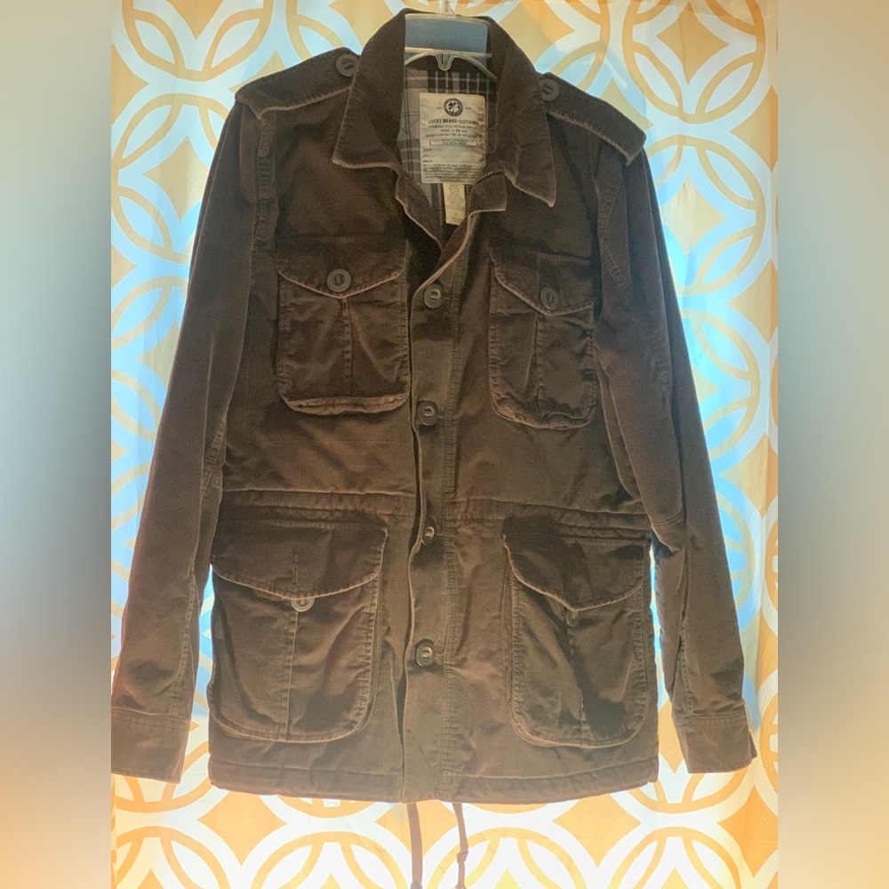 Lucky Brand corduroy field coat